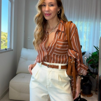 Camisa Filipa Com Lenço